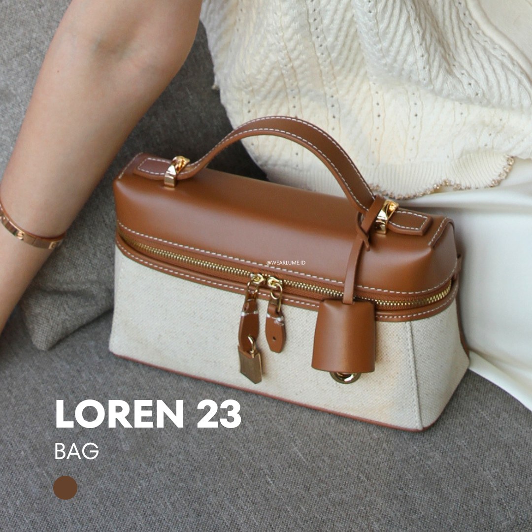 Loren Canvas — Box Bag